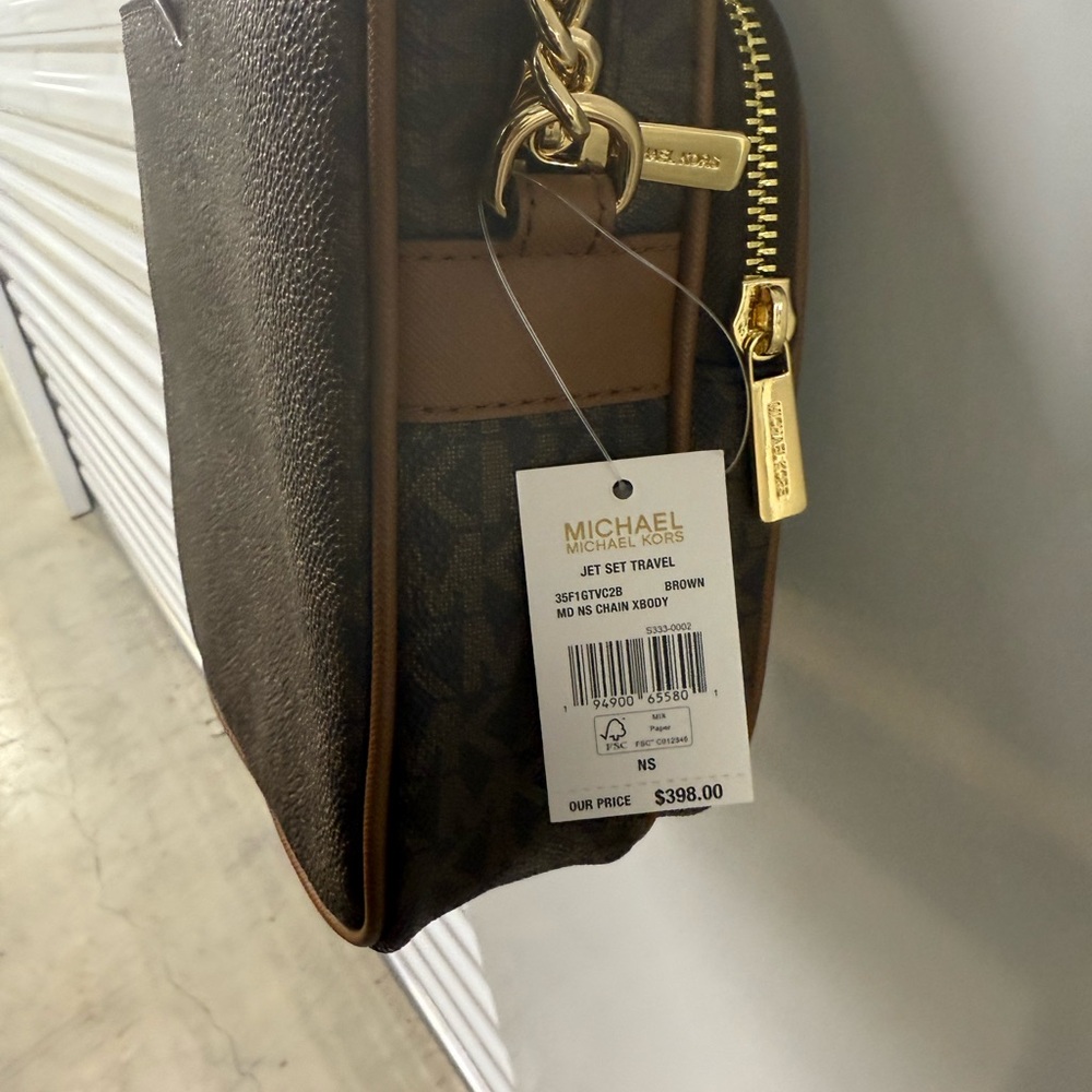 Michael Kors Black and Brown Belt Bag - Picture 4 of 8